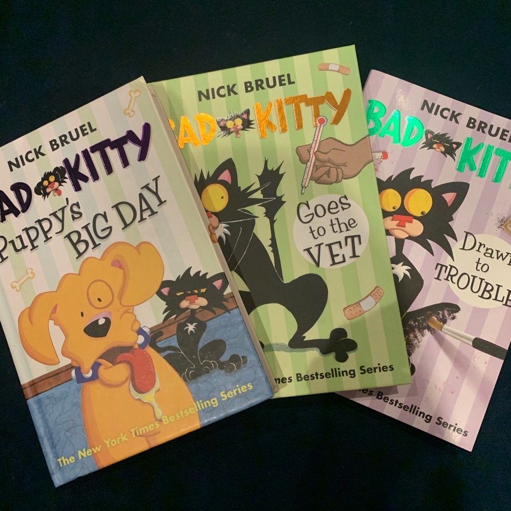 THREE BAD KITTY CHILDREN’S BOOKS